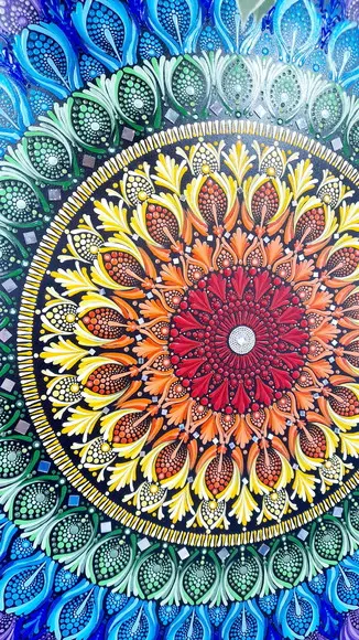 Mandala dos Chakras 80cm