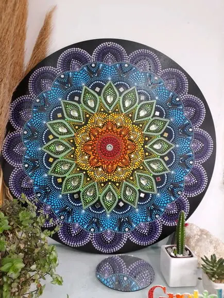 Mandala dos Chakras 80cm