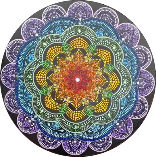 Mandala dos Chakras 80cm