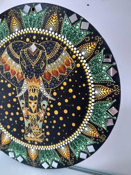 Mandala Elefante 30cm