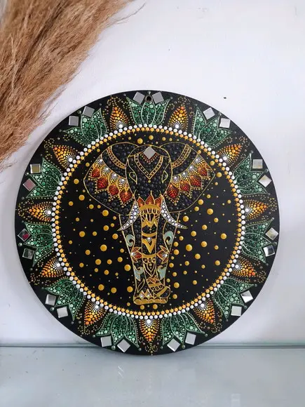 Mandala Elefante 30cm