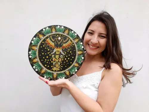 Mandala Elefante 30cm
