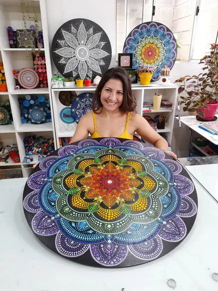 Mandala dos Chakras 80cm