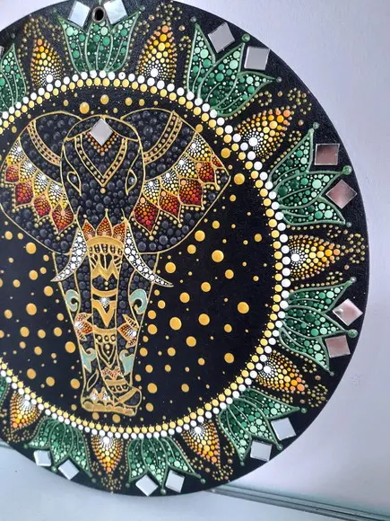 Mandala Elefante 30cm