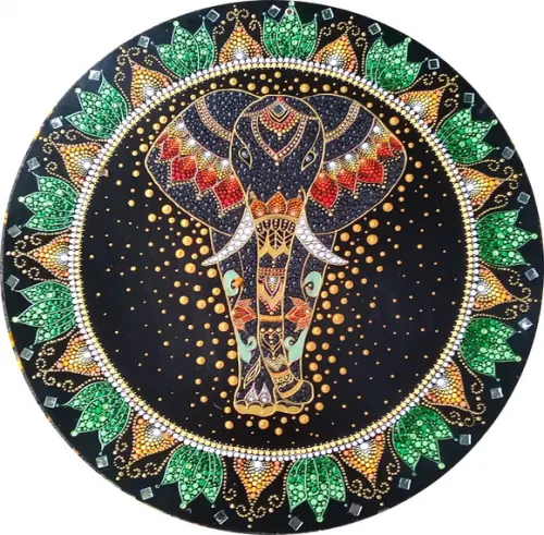 Mandala Elefante 60cm
