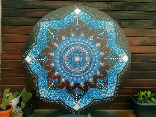 Mandala Energia Espiritual "80 cm