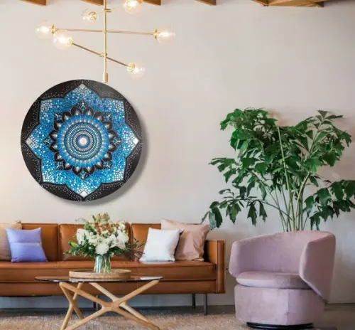 Mandala Energia Espiritual 80 cm