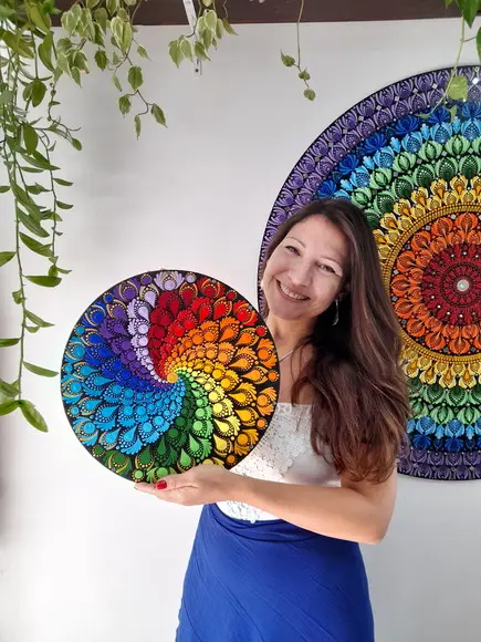 Mandala Espiral 40cm