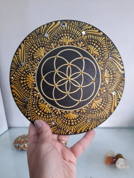 Mandala Flor da Vida 20cm