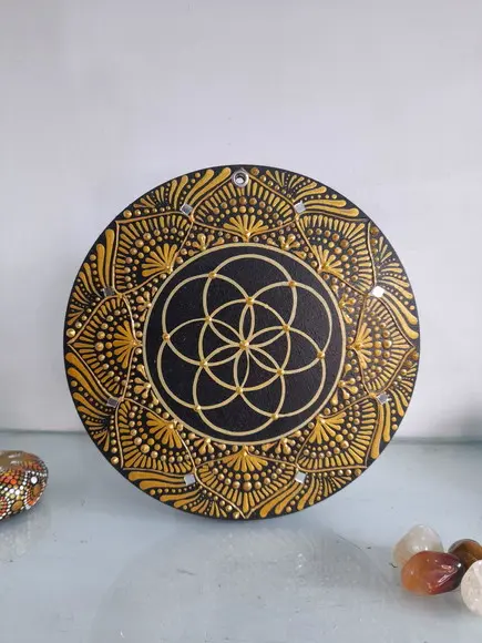 Mandala Flor da Vida 20cm