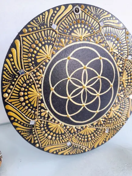 Mandala Flor da Vida 30cm