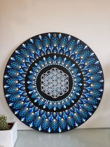 Mandala Flor Da Vida 35cm