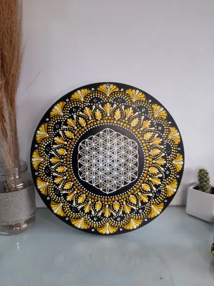 Mandala Flor Da Vida 35cm