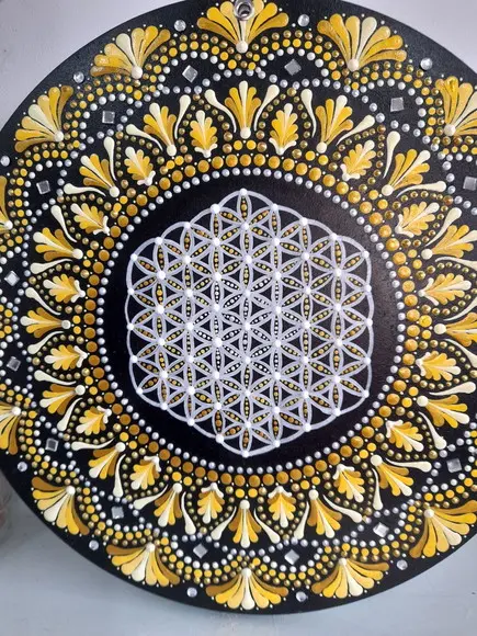 Mandala Flor Da Vida 35cm