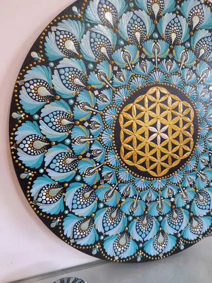 Mandala Flor da Vida 40cm