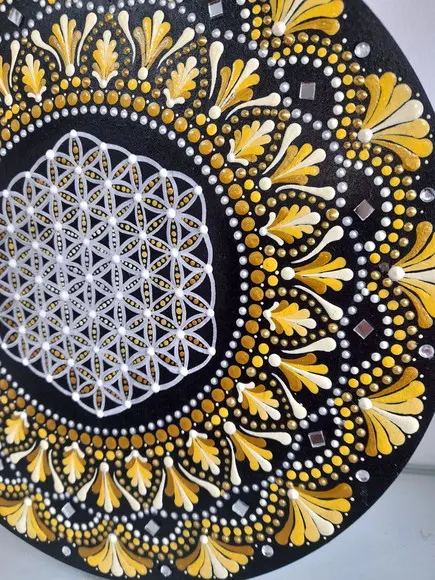 Mandala Flor da Vida 40cm