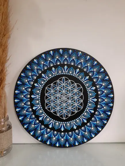 Mandala Flor da Vida 40cm