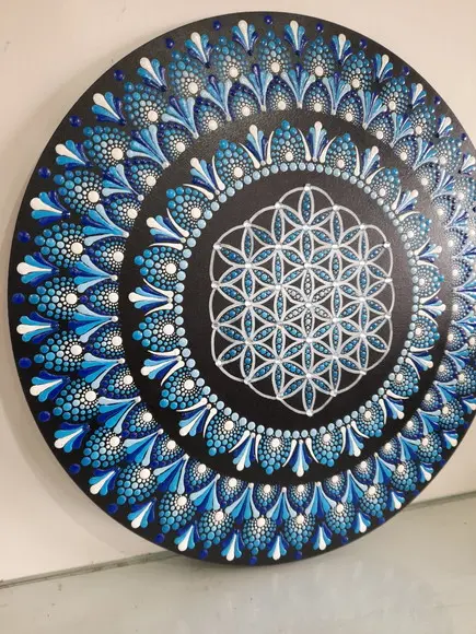 Mandala Flor da Vida 40cm