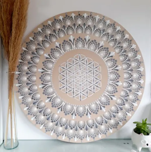 Mandala Flor da Vida 60cm