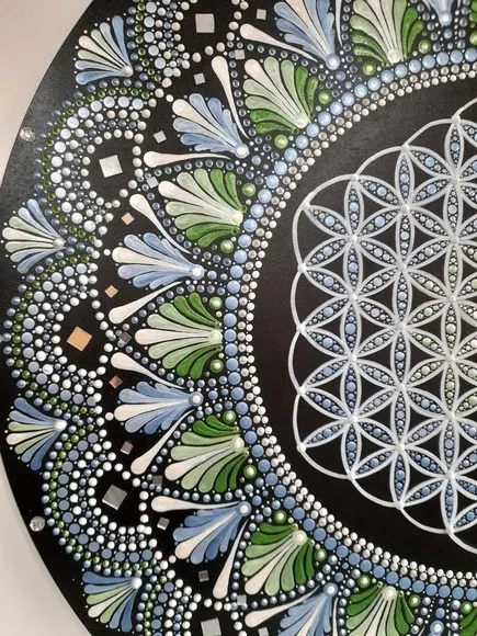 Mandala Flor da Vida 60cm
