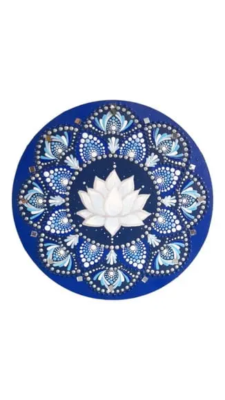 Mandala Flor de Lótus 20 cm