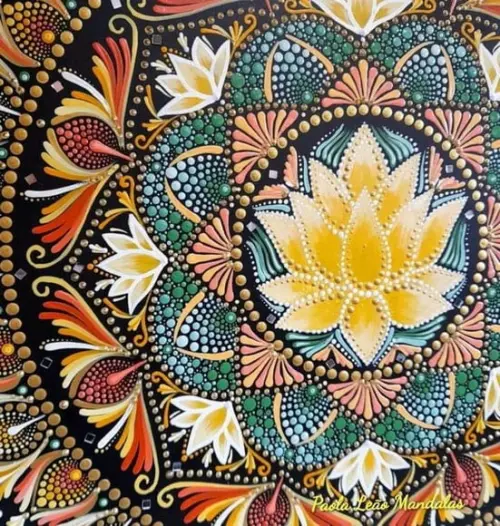 Mandala Flor de Lótus 50cm
