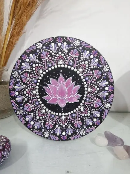 Mandala Flor de Lótus 20cm