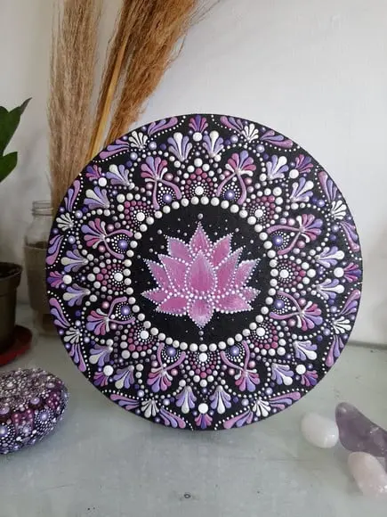 Mandala Flor de Lótus 20cm