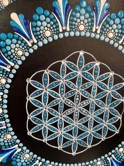 Mandala Flor da Vida 60cm