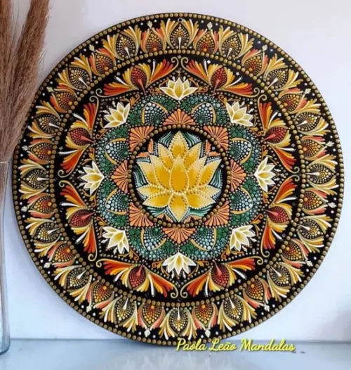Mandala Flor de Lótus 60cm