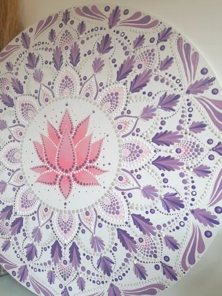 Mandala Flor de Lótus 50cm