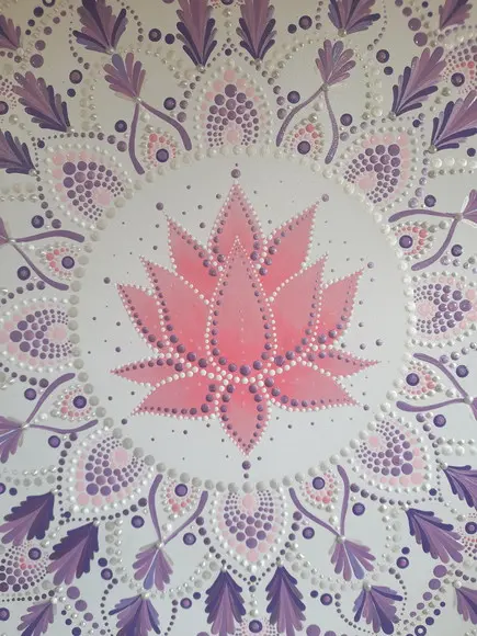 Mandala Flor de Lótus 50cm