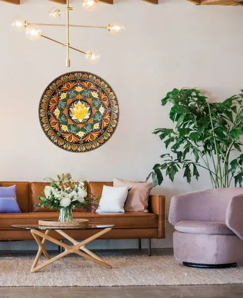 Mandala Flor de Lótus 80cm
