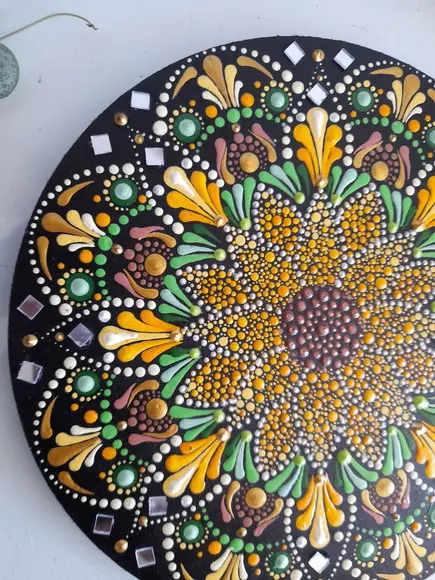 Mandala Girassol 20cm