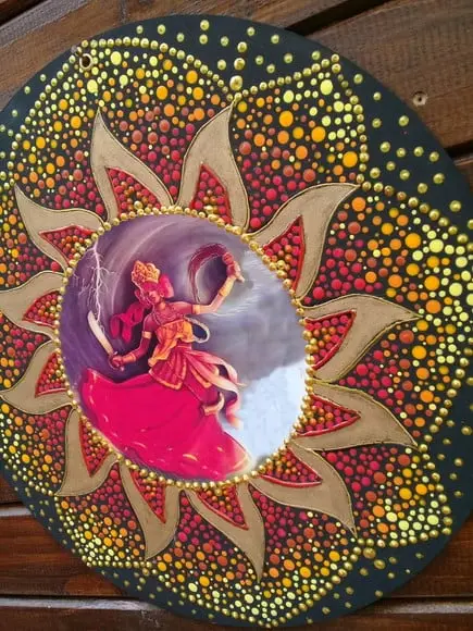 Mandala Iansã 50cm