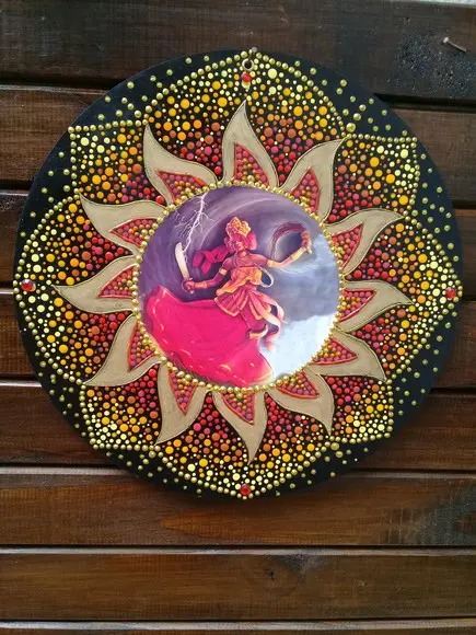 Mandala Iansã 30cm