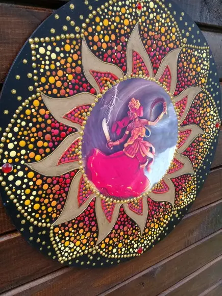 Mandala Iansã 30cm