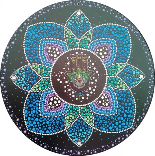 Mandala Mão de Fátima 50cm