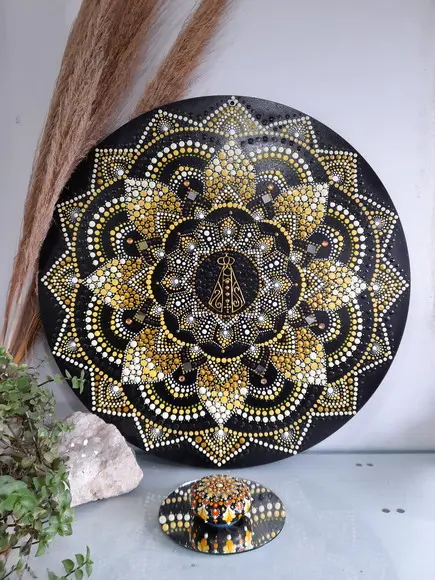 Mandala Nossa Senhora de Aparecida 50cm