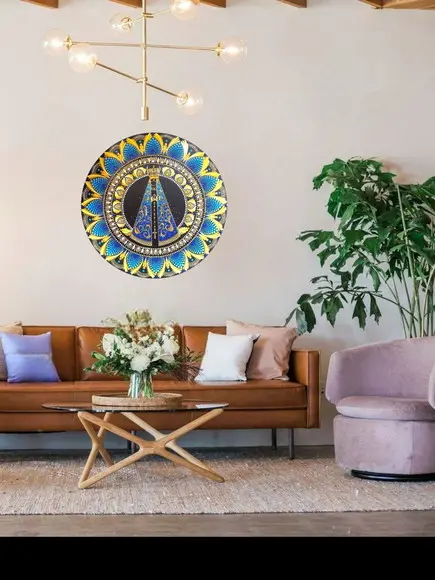 Mandala Nossa Senhora de Aparecida 60cm