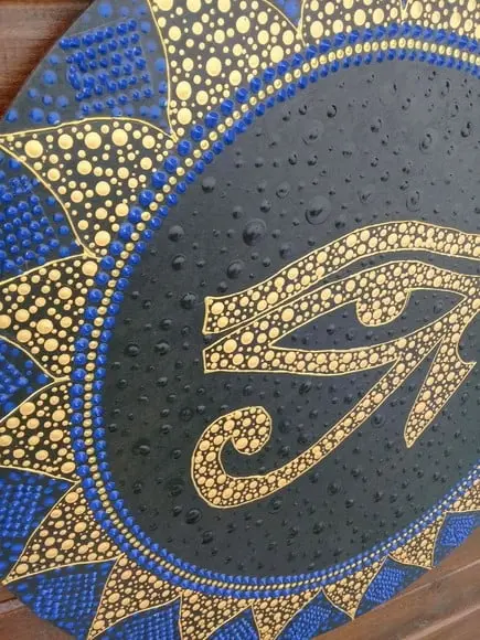 Mandala Olho de Hórus 50 cm