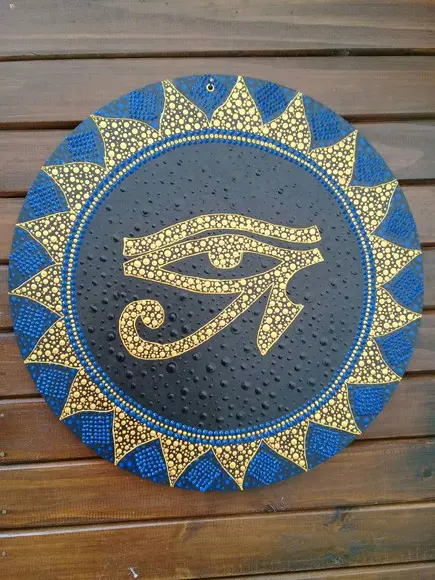 Mandala Olho de Hórus 50 cm