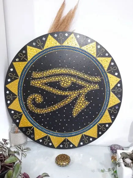 Mandala Olho de Hórus 60 cm