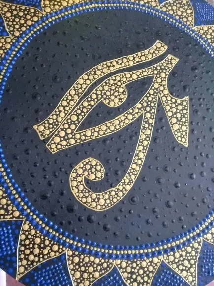 Mandala Olho de Hórus 50 cm