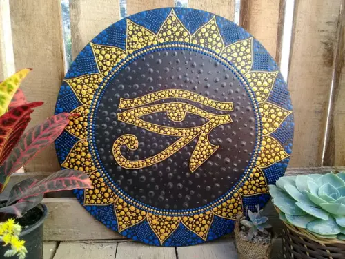 Mandala Olho de Hórus 60 cm