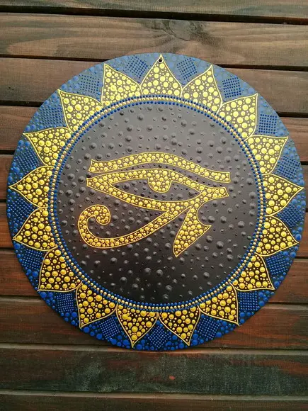 Mandala Olho de Hórus 60 cm