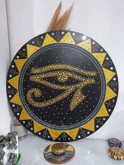 Mandala Olho de Hórus 60 cm