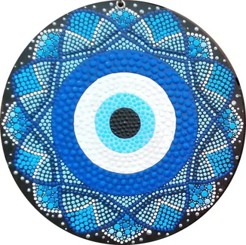 Mandala Olho Grego 20cm