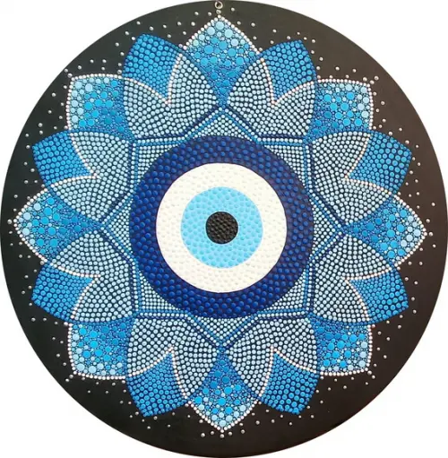 Mandala Olho Grego 30cm