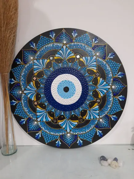 Mandala Olho Grego 50 cm